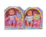 OBL10002437 - 12寸全身搪胶3D眼表情娃娃带配件（带音乐）