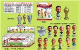 OBL10002888 - 2022世界杯3寸球星单只+奖杯 锡袋装 24只锡袋展示盒 奖杯和12款公仔随机