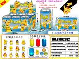 OBL10003013 - 11.5CM皮卡丘可乐罐（带灯）6只展示盒