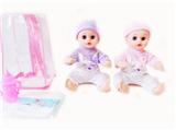 OBL10003630 - 14寸铁眼喝水撒尿娃娃带英文IC,尿裤和奶瓶