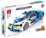 OBL10004306 - 回力布加迪警车（403+PCS）