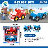OBL10005061 - 灯光声音卡
通车两只装
（消防+警车
）