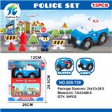 OBL10005076 - 灯光声音卡
通警车套装
（13pcs）