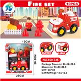 OBL10005081 - 灯光声音消
防车展示套
装（10PCS）