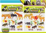 OBL10006144 - 野生动物套装 13PCS
