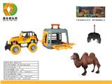 OBL10007133 - 森林猎手系列之中吉普遥控车拖带骆驼，不包电