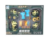 OBL10007295 - 变形疾风军团惯性车坦克车带收纳盒武器四款开窗盒