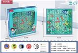 OBL10009255 - 积木拼图棋盘游戏 - 蛇棋（蛇与梯子）