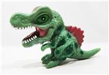 OBL10009337 - 仿真野生动物恐龙实心模型玩具侏罗纪复古儿童玩具亲子互动棘背龙（带哨子）