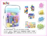 OBL10010316 - 收纳盒E款大颗粒积木（马卡龙）58PCS