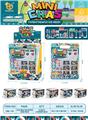 OBL10013020 - UV太空系列回力巴士车，6pcs/展示盒