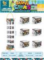OBL10013037 - UV恐龙系列回力车，12pcs/筒