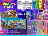 OBL10013114 - 3.5-4.5寸彩虹伙伴（珠光版RaRe）24包锡袋展示盒