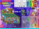OBL10013115 - 3.5-4.5寸彩虹伙伴（珠光版RaRe）16小盒盲盒展示盒
