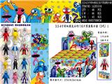 OBL10013121 - 3.5-4寸彩虹朋友3代-1 单只盲盒/16只展示盒+卡片