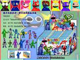 OBL10013158 - 3.5-4.5寸“RobloX彩虹朋友12款 24只锡袋展示盒+卡片