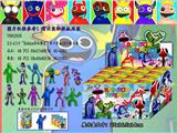 OBL10013159 - 3.5-4.5寸“RobloX彩虹朋友12款 单只盲盒/16只展示盒+卡片