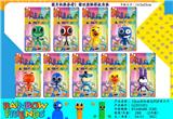 OBL10013270 - 10CM彩虹朋友POP（9款）单只卡装/9款