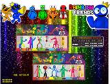 OBL10013328 - 3.5-4.5寸彩虹朋友进阶版 6只卡装/2款
