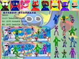 OBL10013367 - 3.5-4.5寸“RobloX彩虹朋友12款 6只盒装/2款