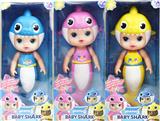 OBL10014062 - 18寸搪胶鲨鱼宝宝带灯光音乐IC(3色混装）