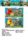 OBL10014444 - 忍者神龟+武器+软弹枪（二款混装）