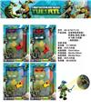 OBL10014452 - 忍者神龟带投影+武器+面具+软弹枪+大飞碟+大武器（四款混装）