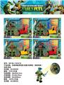 OBL10014453 - 忍者神龟带投影+武器+软弹枪（四款混装）