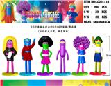 OBL10014769 - 3.5寸香肠派对（带底座）单只OPP袋装（6只一大包）