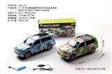 OBL10014971 - 丰田霸道 1:16电动万向大越野仿真车涂鸦带3D灯光（包电池）