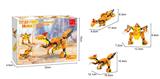 OBL10017358 - 6合1-4迅猛龙  106PCS