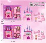 OBL10019074 - 城堡（带灯光音乐包电）配迷糊芭比家具