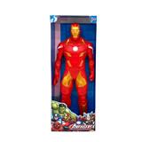 OBL10019403 - 动漫英雄联盟11.5寸搪胶美国队长带灯光主题音乐（身体和手脚可360度旋转）