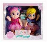 OBL10019678 - 8寸搪胶手空身Magicbox BABY COOL西班牙娃娃带4声音乐