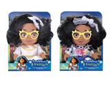 OBL10019799 - 8寸全身搪胶肥童ENCANTO魔法满屋米拉贝娃娃带音乐（2款混装）