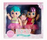 OBL10019826 - 8寸搪胶手空身Magicbox BABY COOL西班牙娃娃带4声音乐