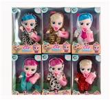 OBL10019908 - Cry Babies哭泣娃娃动物系列8寸搪胶带IC