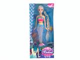 OBL10020037 - 11.5寸实身音乐灯光实身美人鱼芭比娃娃