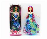 OBL10021294 - 11.5寸11关节实身俄文IC音乐灯光芭比