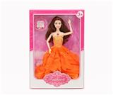 OBL10021306 - 11.5寸11关节实身俄文IC音乐灯光芭比