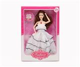 OBL10021307 - 11.5寸11关节实身俄文IC音乐灯光芭比