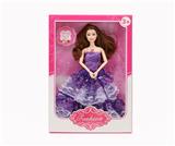 OBL10021308 - 11.5寸11关节实身俄文IC音乐灯光芭比