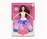 OBL10021309 - 11.5寸11关节实身俄文IC音乐灯光芭比