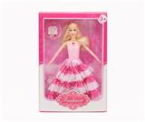 OBL10021312 - 11.5寸11关节实身俄文IC音乐灯光芭比