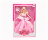 OBL10021313 - 11.5寸11关节实身俄文IC音乐灯光芭比