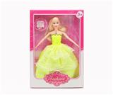 OBL10021316 - 11.5寸11关节实身俄文IC音乐灯光芭比