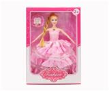 OBL10021319 - 11.5寸11关节实身俄文IC音乐灯光芭比
