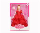 OBL10021322 - 11.5寸11关节实身俄文IC音乐灯光芭比