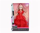 OBL10021336 - 11.5寸11关节3D眼实身俄文IC音乐灯光芭比