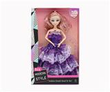 OBL10021338 - 11.5寸11关节3D眼实身俄文IC音乐灯光芭比